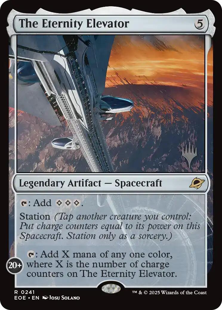 The Eternity Elevator [Edge of Eternities Promo Pack] | I Want That Stuff Brandon