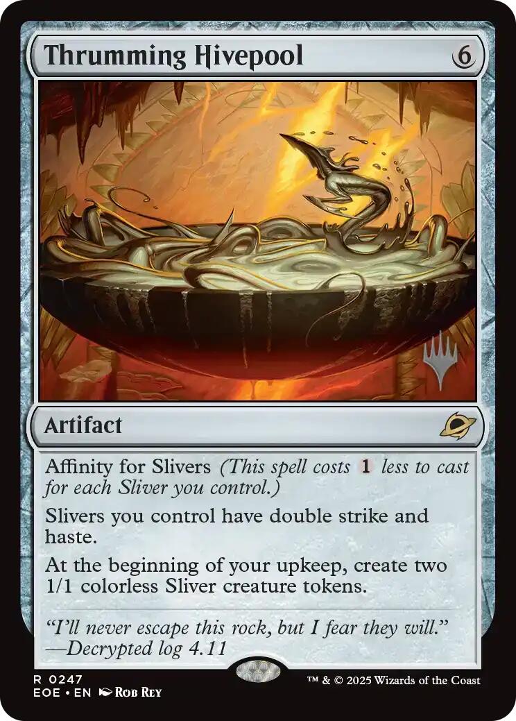 Thrumming Hivepool [Edge of Eternities Promo Pack] | I Want That Stuff Brandon