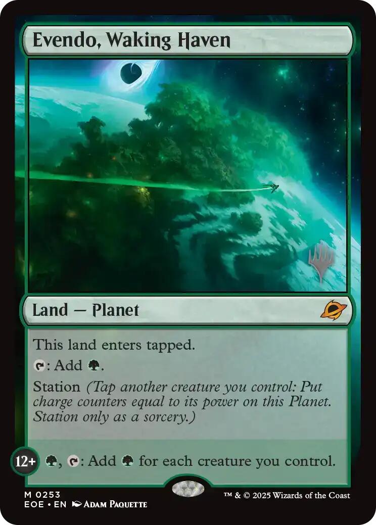Evendo, Waking Haven [Edge of Eternities Promo Pack] | I Want That Stuff Brandon