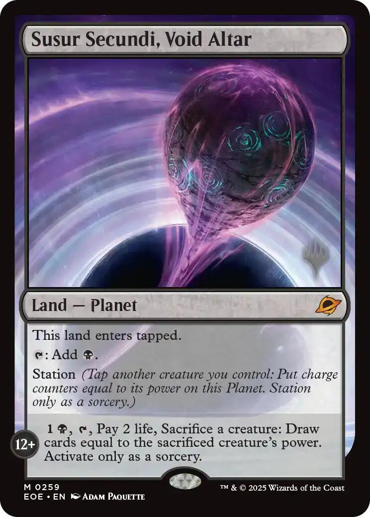 Susur Secundi, Void Altar [Edge of Eternities Promo Pack] | I Want That Stuff Brandon