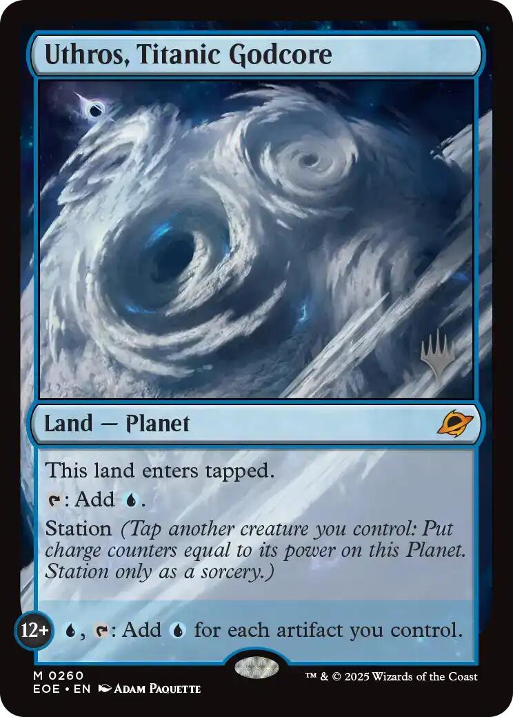 Uthros, Titanic Godcore [Edge of Eternities Promo Pack] | I Want That Stuff Brandon