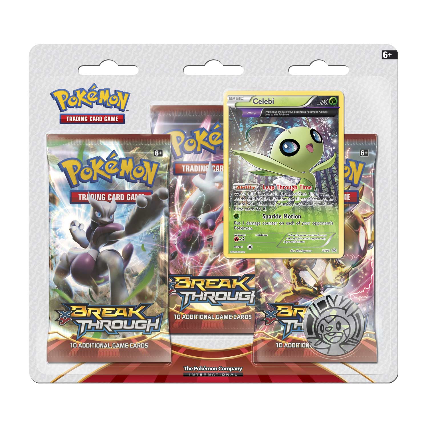 XY: BREAKthrough - 3-Pack Blister (Celebi) | I Want That Stuff Brandon