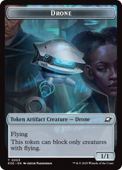 Drone // Lander (0005) Doubled-Sided Token [Edge of Eternities Tokens] | I Want That Stuff Brandon