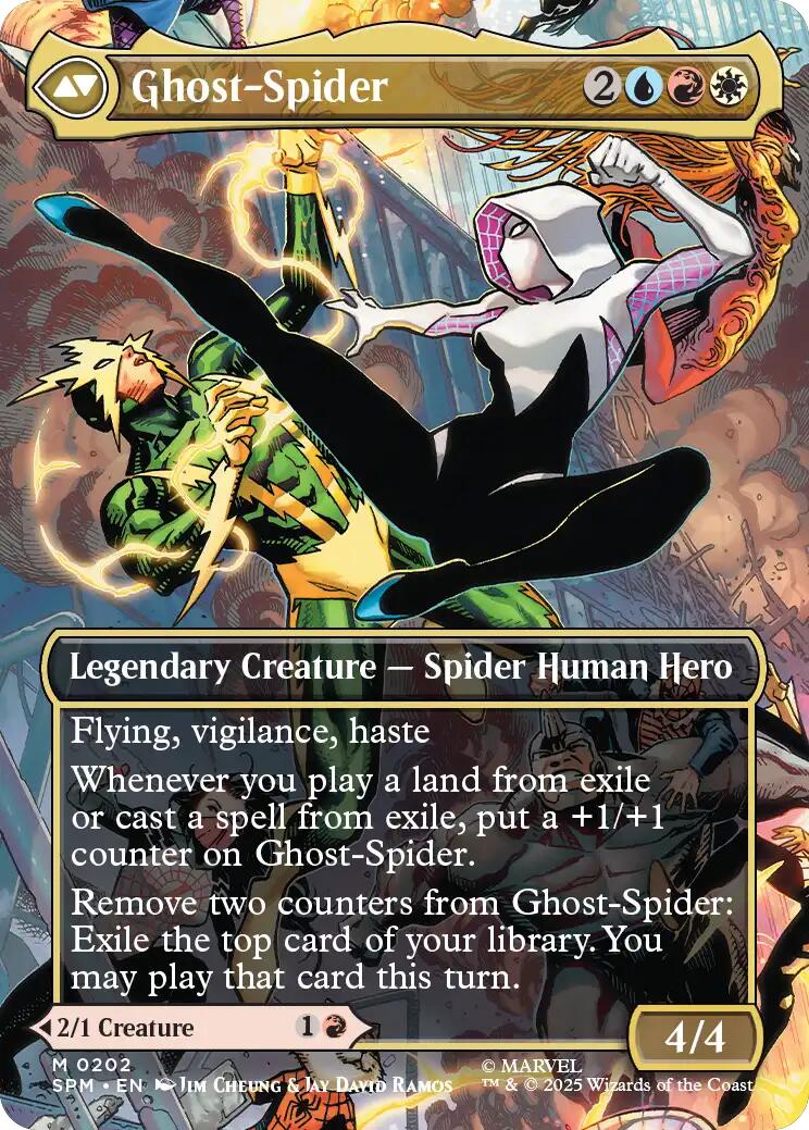 Gwen Stacy (0202) (Borderless) [Marvel's Spider-Man] | I Want That Stuff Brandon