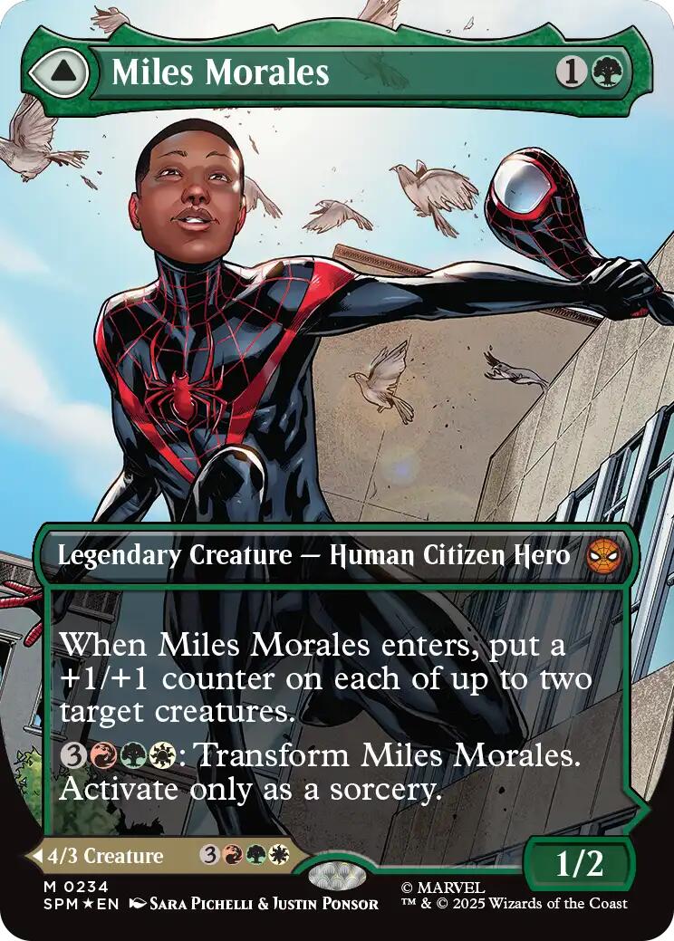 Miles Morales (0234) (Borderless) [Marvel's Spider-Man] | I Want That Stuff Brandon