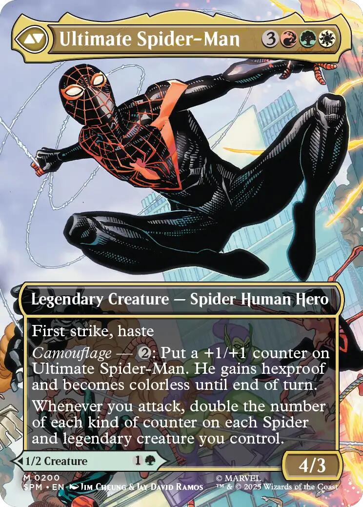 Miles Morales (0200) (Borderless) [Marvel's Spider-Man] | I Want That Stuff Brandon