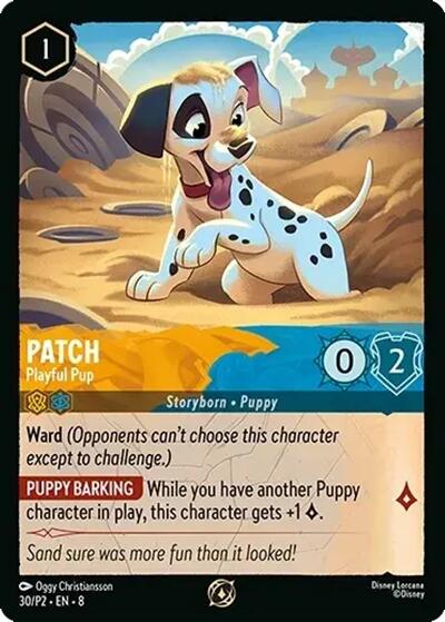 Patch - Playful Pup (30/P2) [Promo Cards] | I Want That Stuff Brandon
