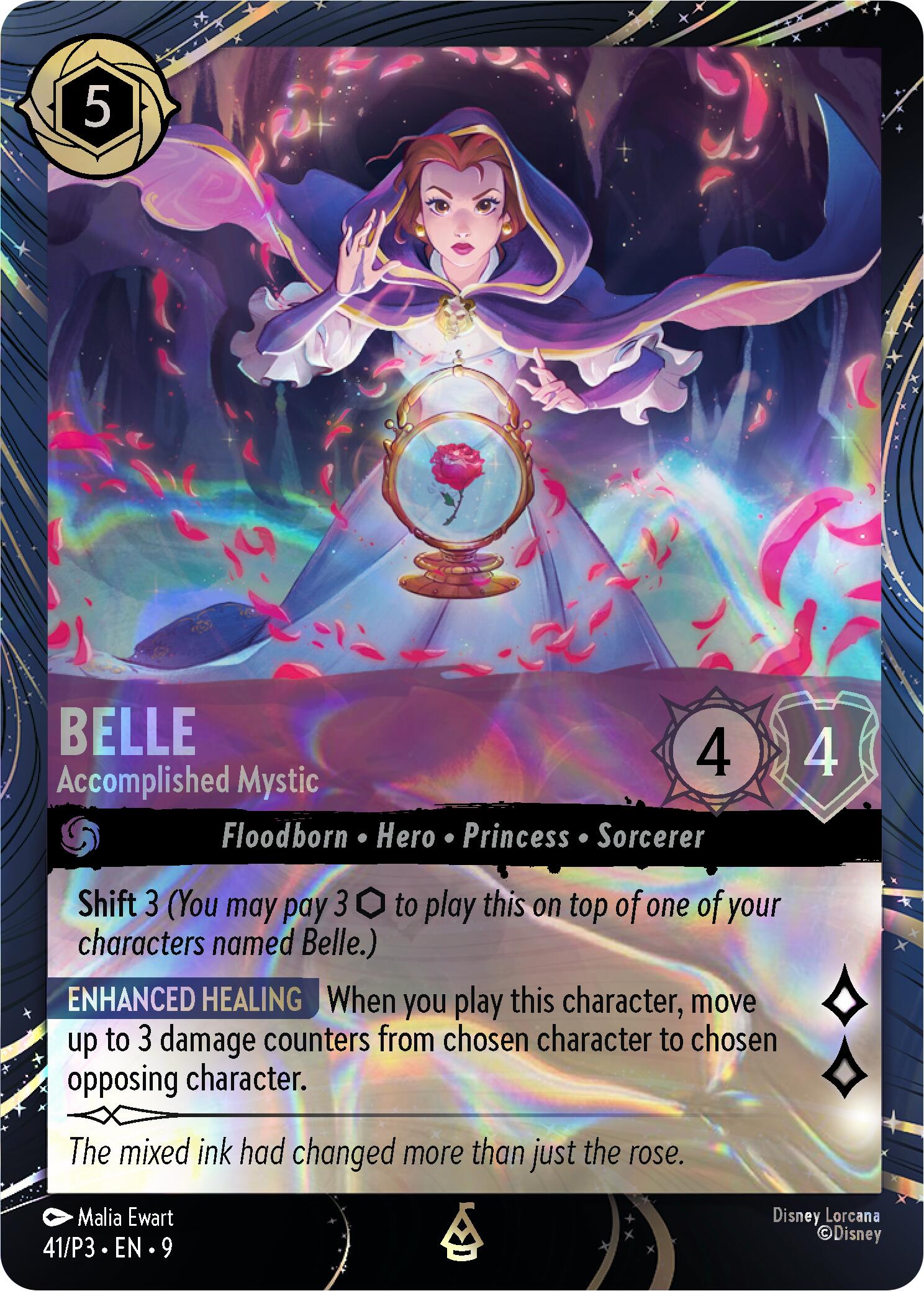 Belle - Accomplished Mystic (41) [Promo Cards] | I Want That Stuff Brandon