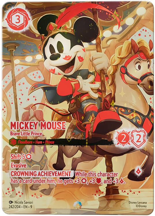 Mickey Mouse - Brave Little Prince (Iconic) (242/204) [Fabled] | I Want That Stuff Brandon