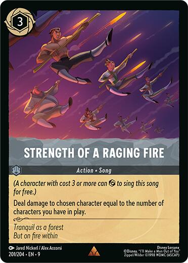 Strength of a Raging Fire (201/204) [Fabled] | I Want That Stuff Brandon