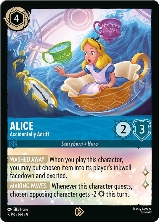 Alice - Accidentally Adrift (2/P3) [Promo Cards] | I Want That Stuff Brandon