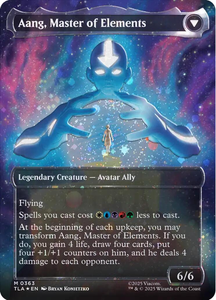 Avatar Aang (Raised Foil) [Avatar: The Last Airbender] | I Want That Stuff Brandon