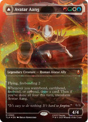Avatar Aang (Raised Foil) [Avatar: The Last Airbender] | I Want That Stuff Brandon