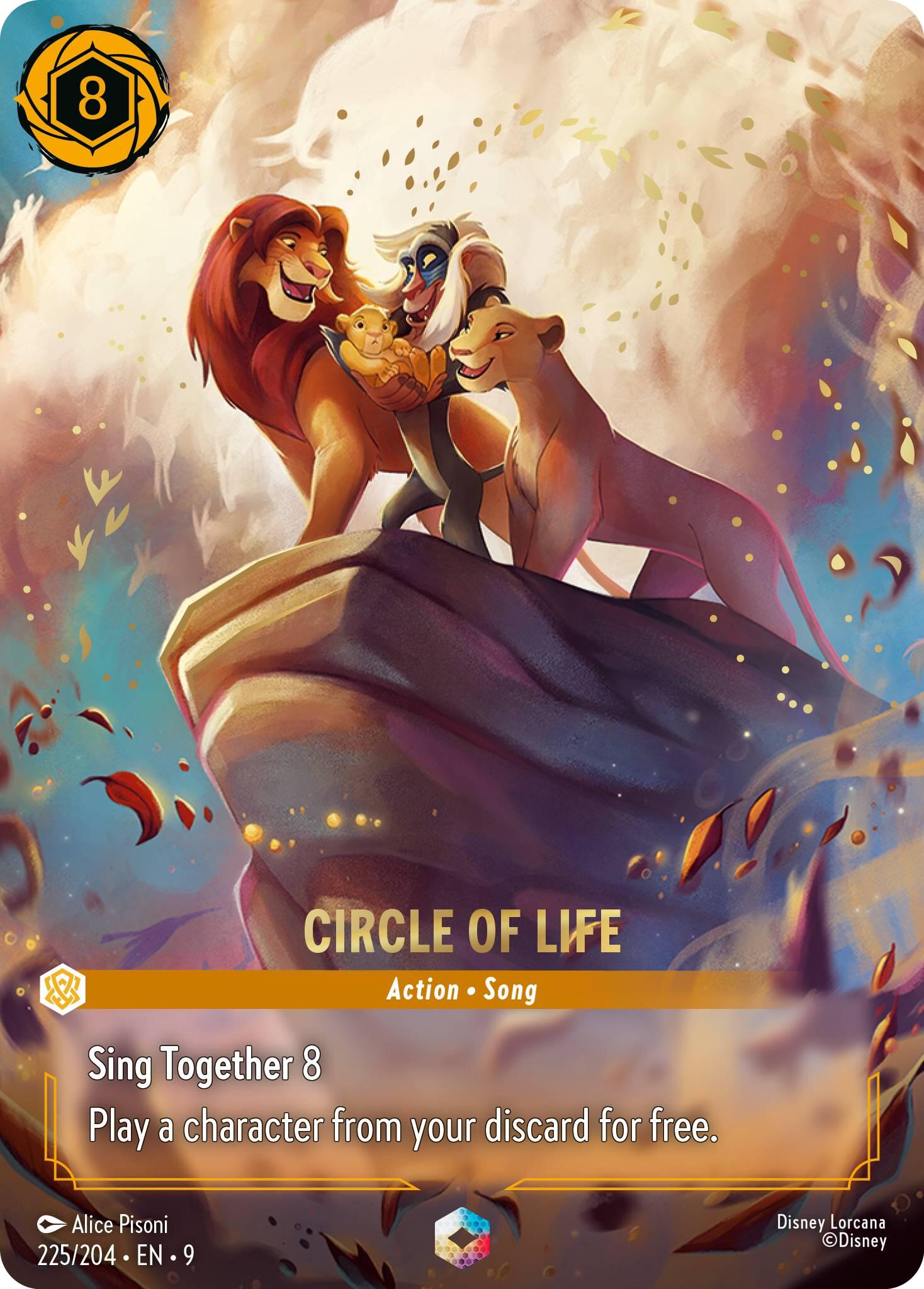 Circle of Life (Enchanted) (225/204) [Fabled] | I Want That Stuff Brandon