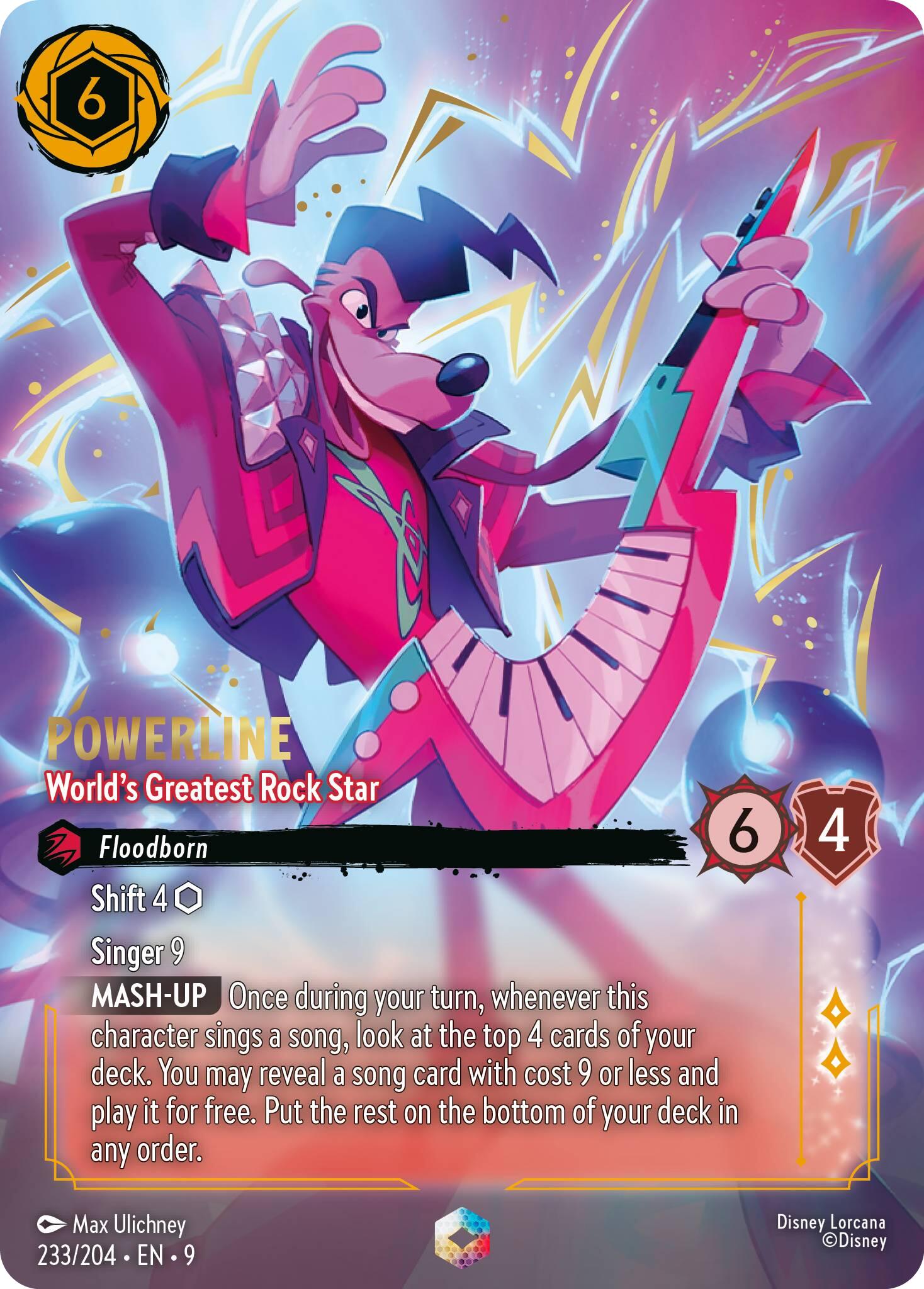 Powerline - World's Greatest Rock Star (Enchanted) (233/204) [Fabled] | I Want That Stuff Brandon