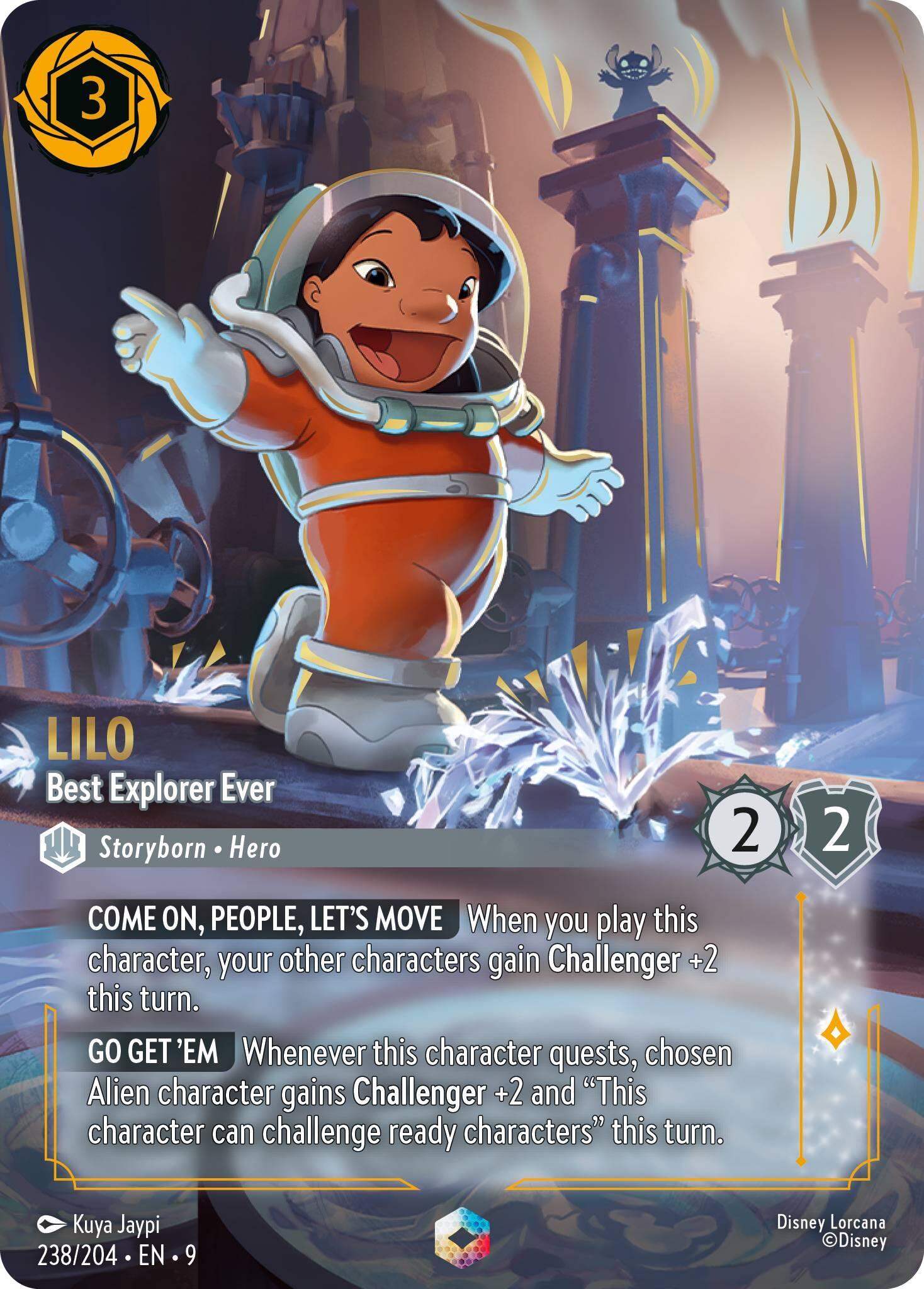 Lilo - Best Explorer Ever (Enchanted) (238/204) [Fabled] | I Want That Stuff Brandon