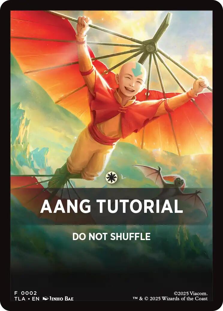 Aang Tutorial Theme Card [Avatar: The Last Airbender Tokens] | I Want That Stuff Brandon