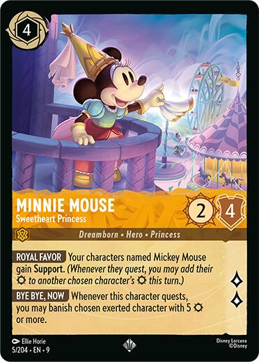 Minnie Mouse - Sweetheart Princess (5/204) [Fabled] | I Want That Stuff Brandon