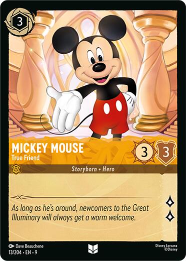 Mickey Mouse - True Friend (13/204) [Fabled] | I Want That Stuff Brandon