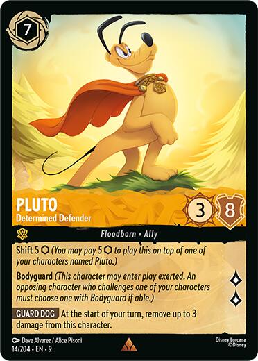 Pluto - Determined Defender (14/204) [Fabled] | I Want That Stuff Brandon