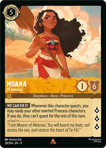 Moana - Of Motunui (20/204) [Fabled] | I Want That Stuff Brandon