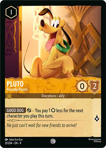Pluto - Friendly Pooch (21/204) [Fabled] | I Want That Stuff Brandon