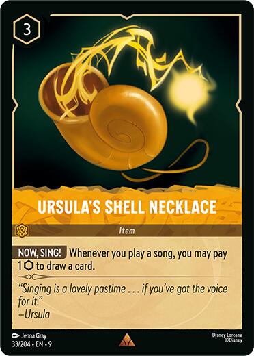 Ursula's Shell Necklace (33/204) [Fabled] | I Want That Stuff Brandon