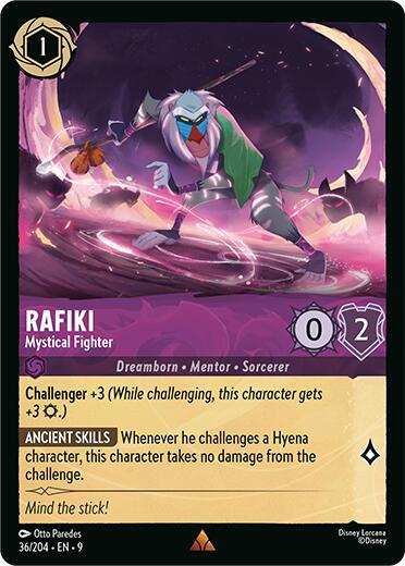 Rafiki - Mystical Fighter (36/204) [Fabled] | I Want That Stuff Brandon