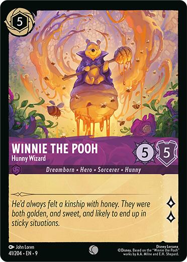 Winnie the Pooh - Hunny Wizard (41/204) [Fabled] | I Want That Stuff Brandon