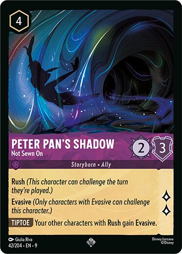 Peter Pan's Shadow - Not Sewn On (42/204) [Fabled] | I Want That Stuff Brandon