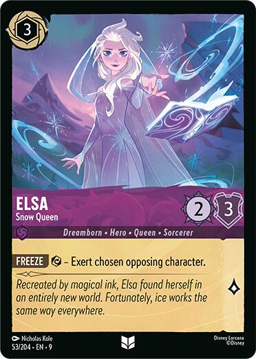 Elsa - Snow Queen (53/204) [Fabled] | I Want That Stuff Brandon