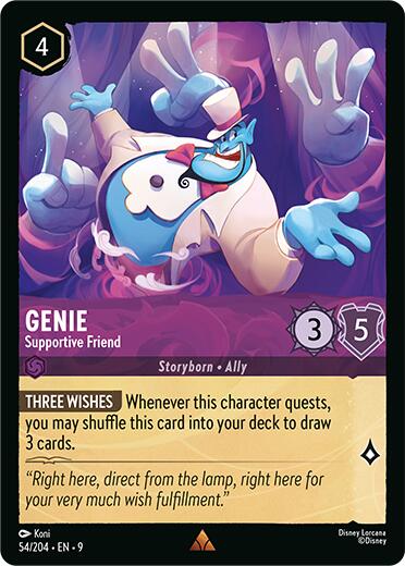 Genie - Supportive Friend (54/204) [Fabled] | I Want That Stuff Brandon