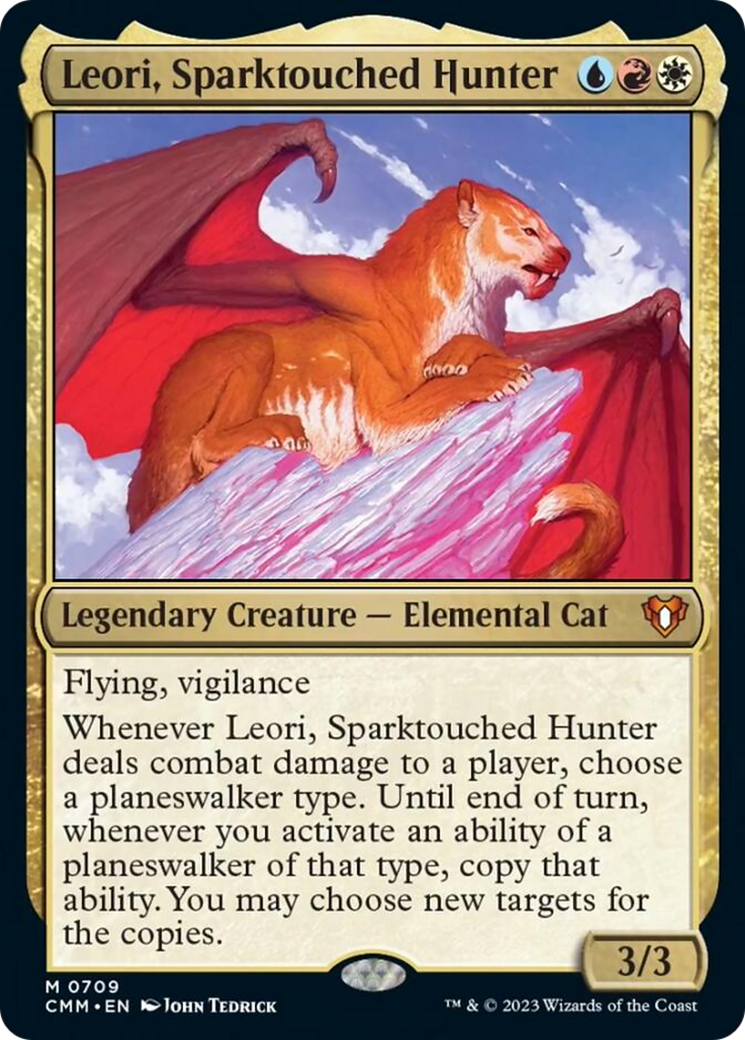 Leori, Sparktouched Hunter [Commander Masters] | I Want That Stuff Brandon