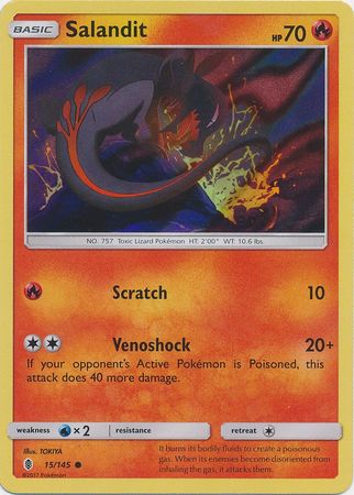 Salandit (15/145) (Collection Promo) [Sun & Moon: Guardians Rising] | I Want That Stuff Brandon
