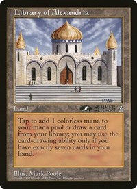 Library of Alexandria (Oversized) [Oversize Cards] | I Want That Stuff Brandon