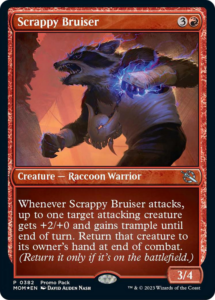 Scrappy Bruiser (Promo Pack) [March of the Machine Promos] | I Want That Stuff Brandon