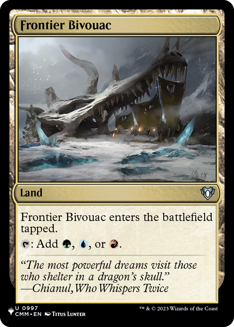 Frontier Bivouac (CMM) [The List] | I Want That Stuff Brandon