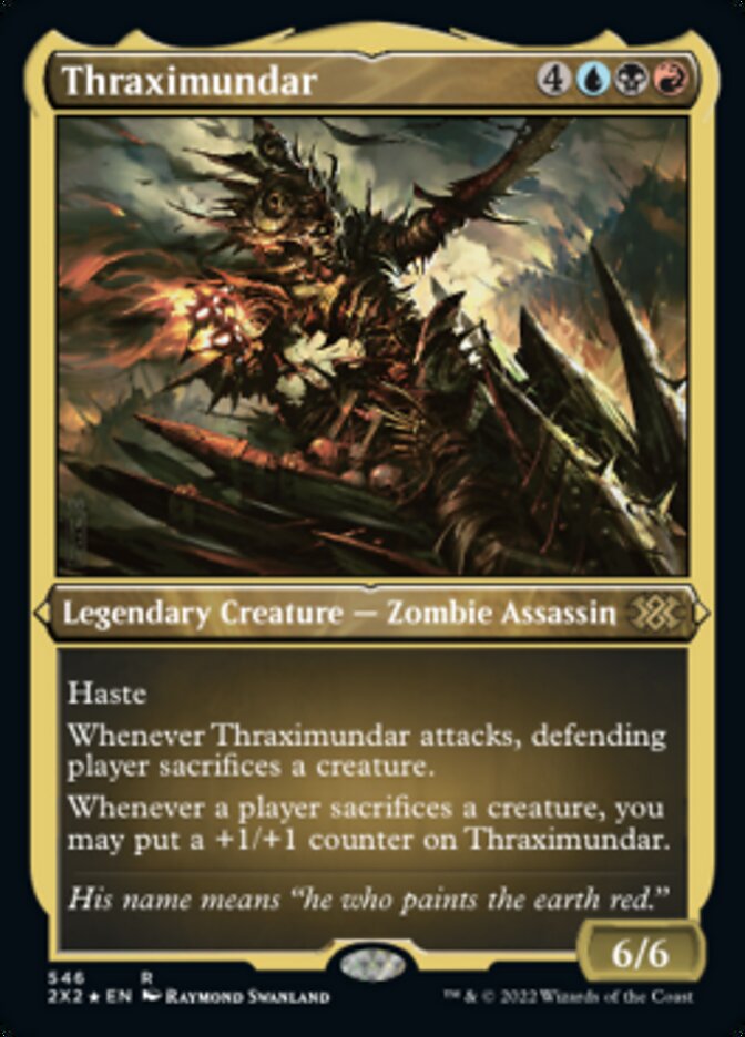 Thraximundar (Foil Etched) [Double Masters 2022] | I Want That Stuff Brandon