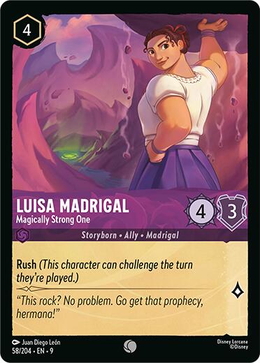 Luisa Madrigal - Magically Strong One (58/204) [Fabled] | I Want That Stuff Brandon