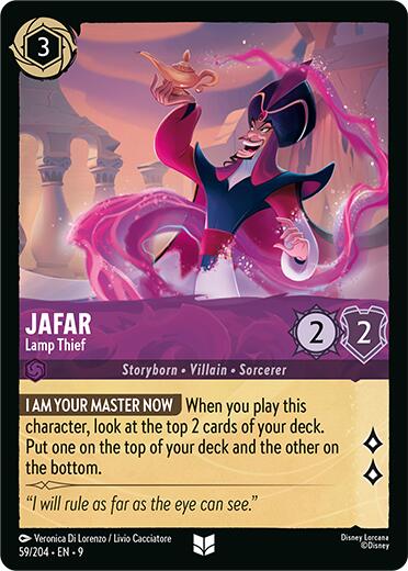 Jafar - Lamp Thief (59/204) [Fabled] | I Want That Stuff Brandon