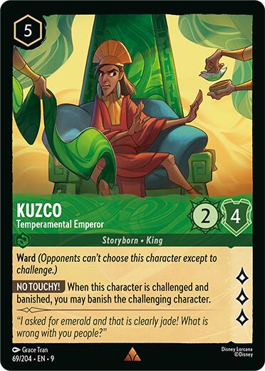 Kuzco - Temperamental Emperor (69/204) [Fabled] | I Want That Stuff Brandon