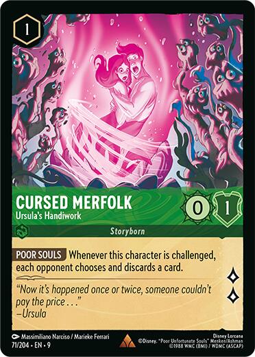 Cursed Merfolk - Ursula's Handiwork (71/204) [Fabled] | I Want That Stuff Brandon