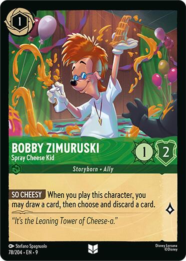 Bobby Zimuruski - Spray Cheese Kid (78/204) [Fabled] | I Want That Stuff Brandon