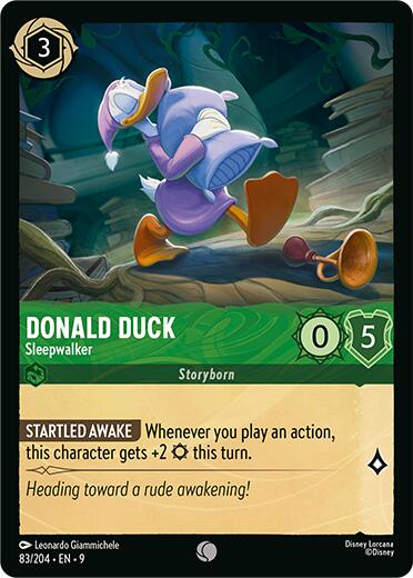 Donald Duck - Sleepwalker (83/204) [Fabled] | I Want That Stuff Brandon