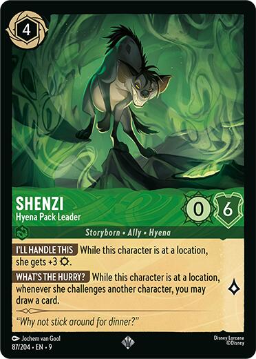 Shenzi - Hyena Pack Leader (87/204) [Fabled] | I Want That Stuff Brandon