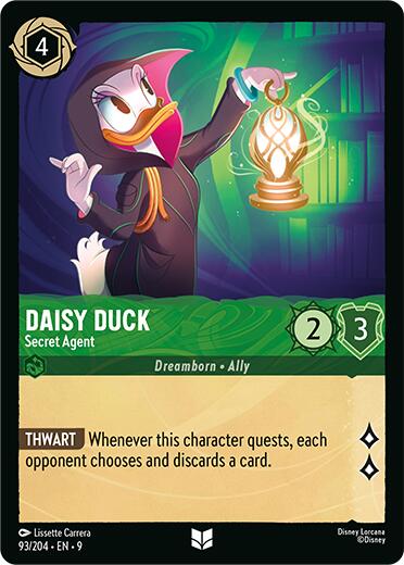 Daisy Duck - Secret Agent (93/204) [Fabled] | I Want That Stuff Brandon