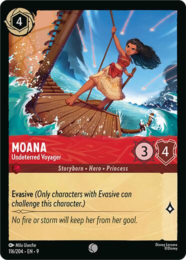 Moana - Undeterred Voyager (116/204) [Fabled] | I Want That Stuff Brandon