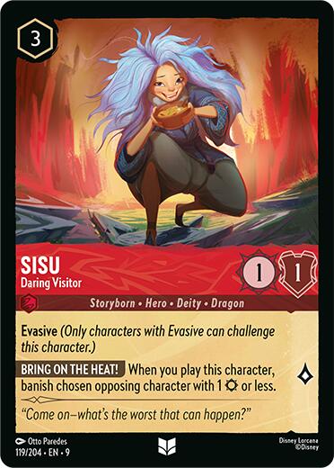 Sisu - Daring Visitor (119/204) [Fabled] | I Want That Stuff Brandon