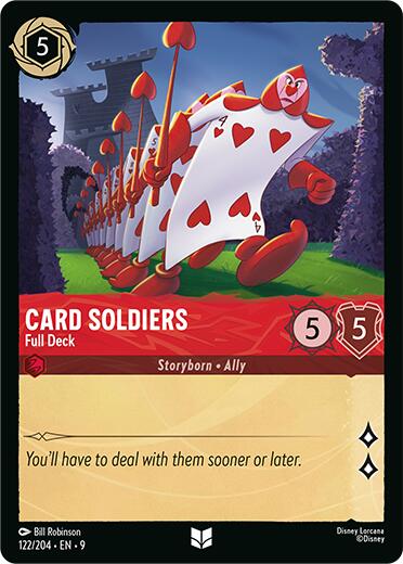 Card Soldiers - Full Deck (122/204) [Fabled] | I Want That Stuff Brandon