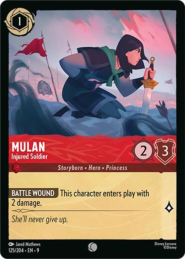 Mulan - Injured Soldier (125/204) [Fabled] | I Want That Stuff Brandon